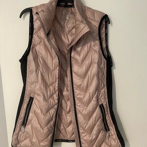 Calvin Klein Performance Quilted Vest in Light Pink